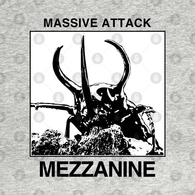 Massive Attack - Mezzanine - Tribute Artwork - White by Vortexspace